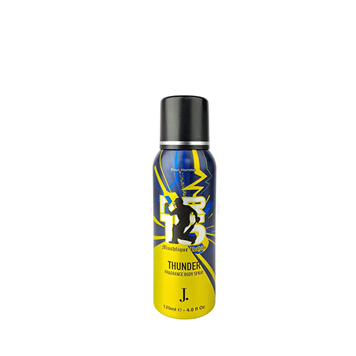 J. MR 15 Mushfiqur Rahim Thunder Pour Homme Fragrance Body Spray~120 ml