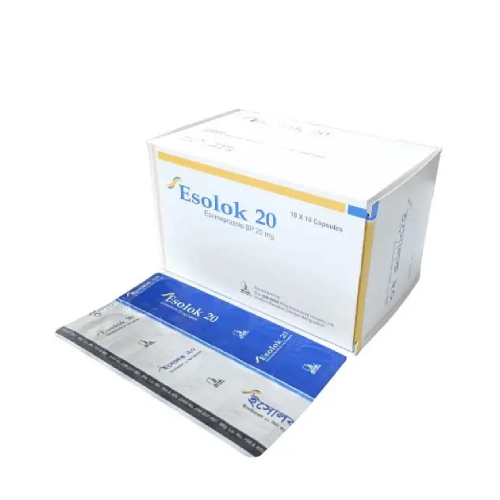 Esolok 20 mg Capsule ~ 1 Strip
