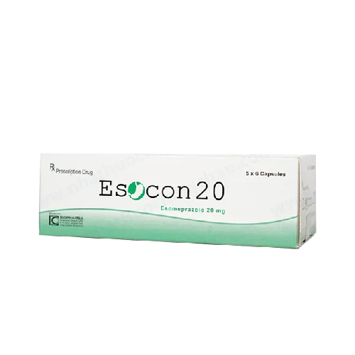 Esocon 20 mg Capsule ~ 1 Strip