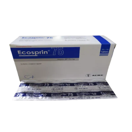 Ecosprin 75 mg Tablet~ 1 Strip